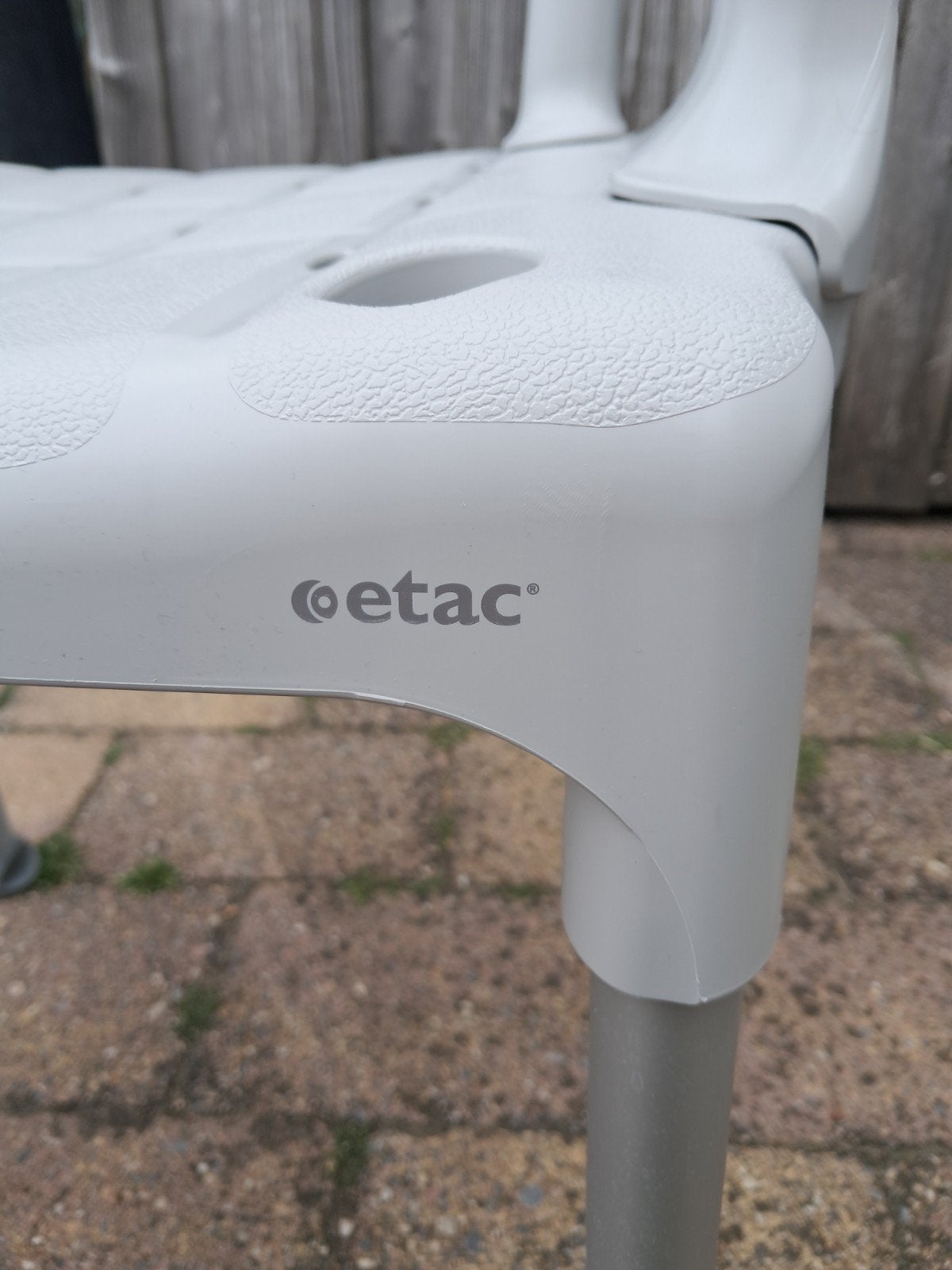 Etac Douchstoel grijs, Ophalen, Nieuw