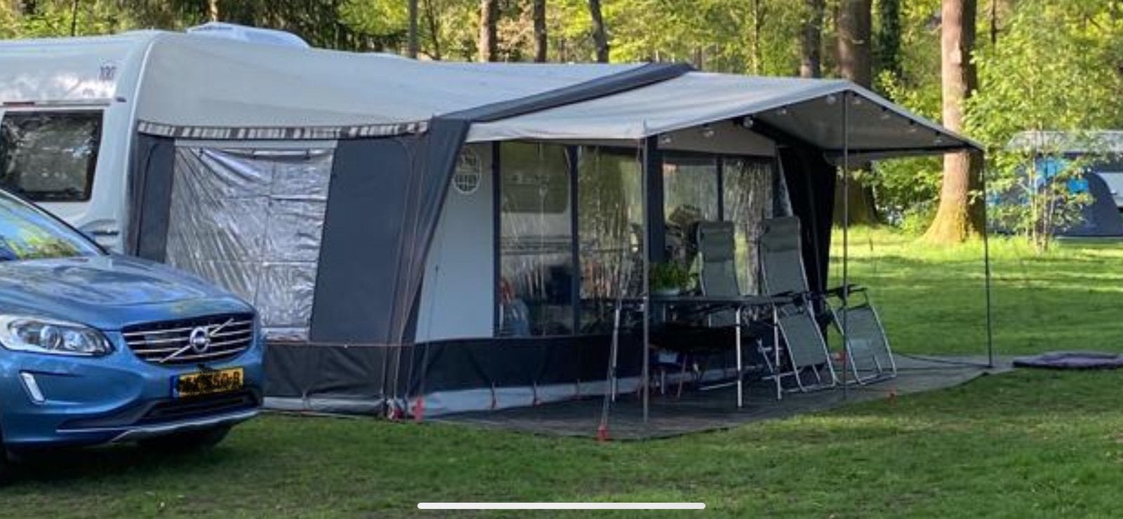 Isabella voortent A975/G18 - Capri North – Carbon – Maat 18, Ophalen of Verzenden, Gebruikt