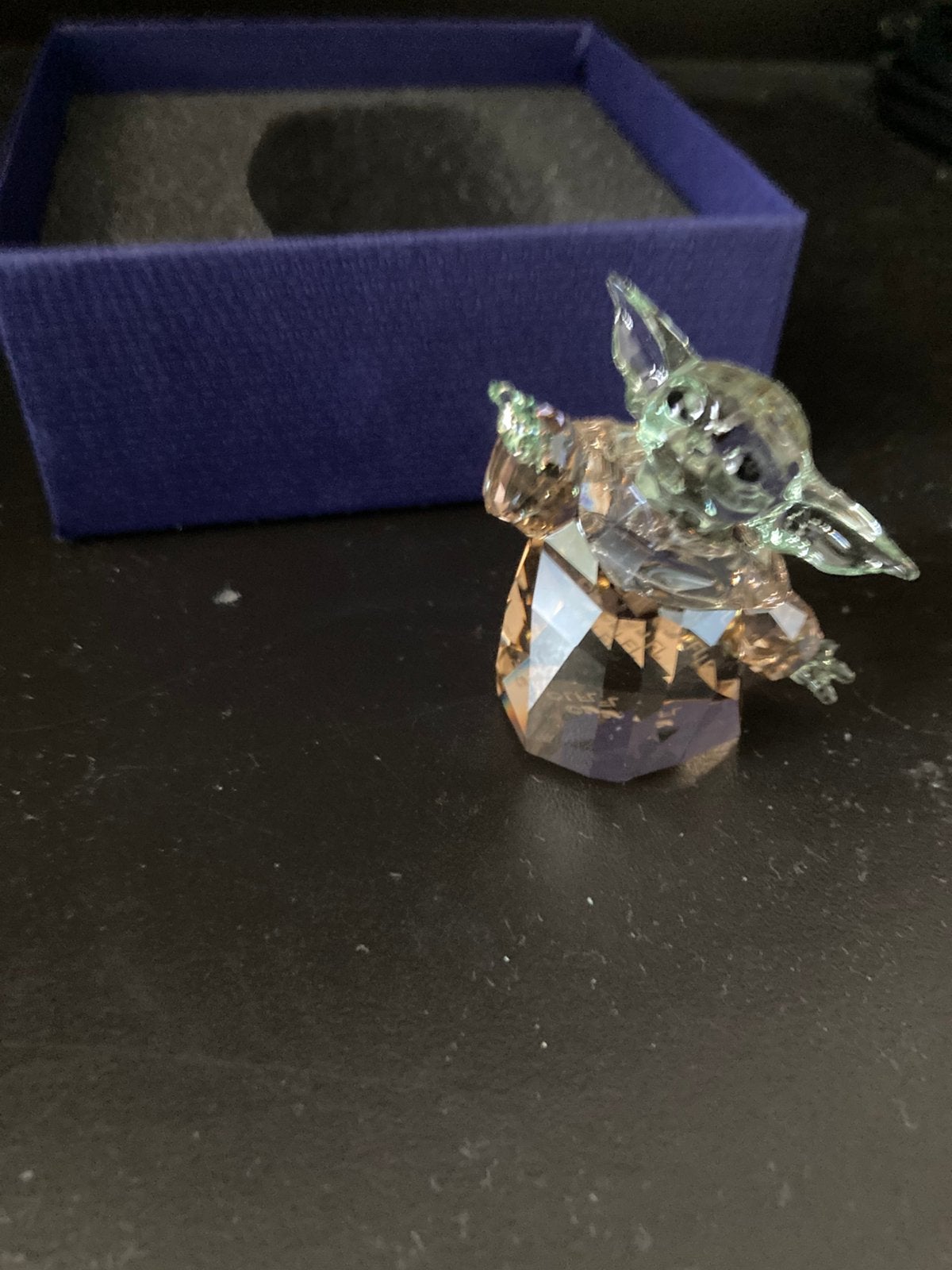 Swarovski Star Wars Mandalorian Child, Verzamelen, Ophalen of Verzenden, Zo goed als nieuw, Figuurtje