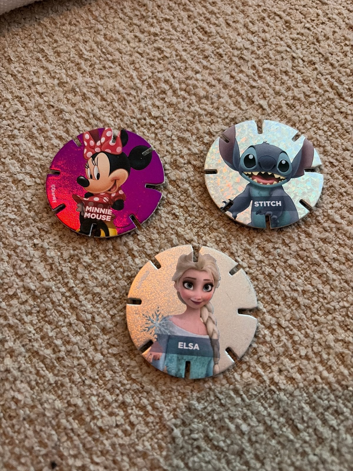 Diskeyz: Minnie Mouse, Elsa en Stitch, Ophalen of Verzenden, Nieuw