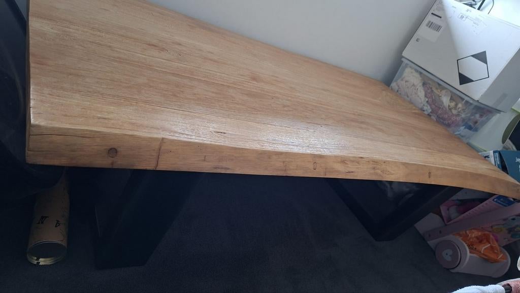 Teak houten salontafel, Huis en Inrichting, Tafels | Salontafels, Ophalen