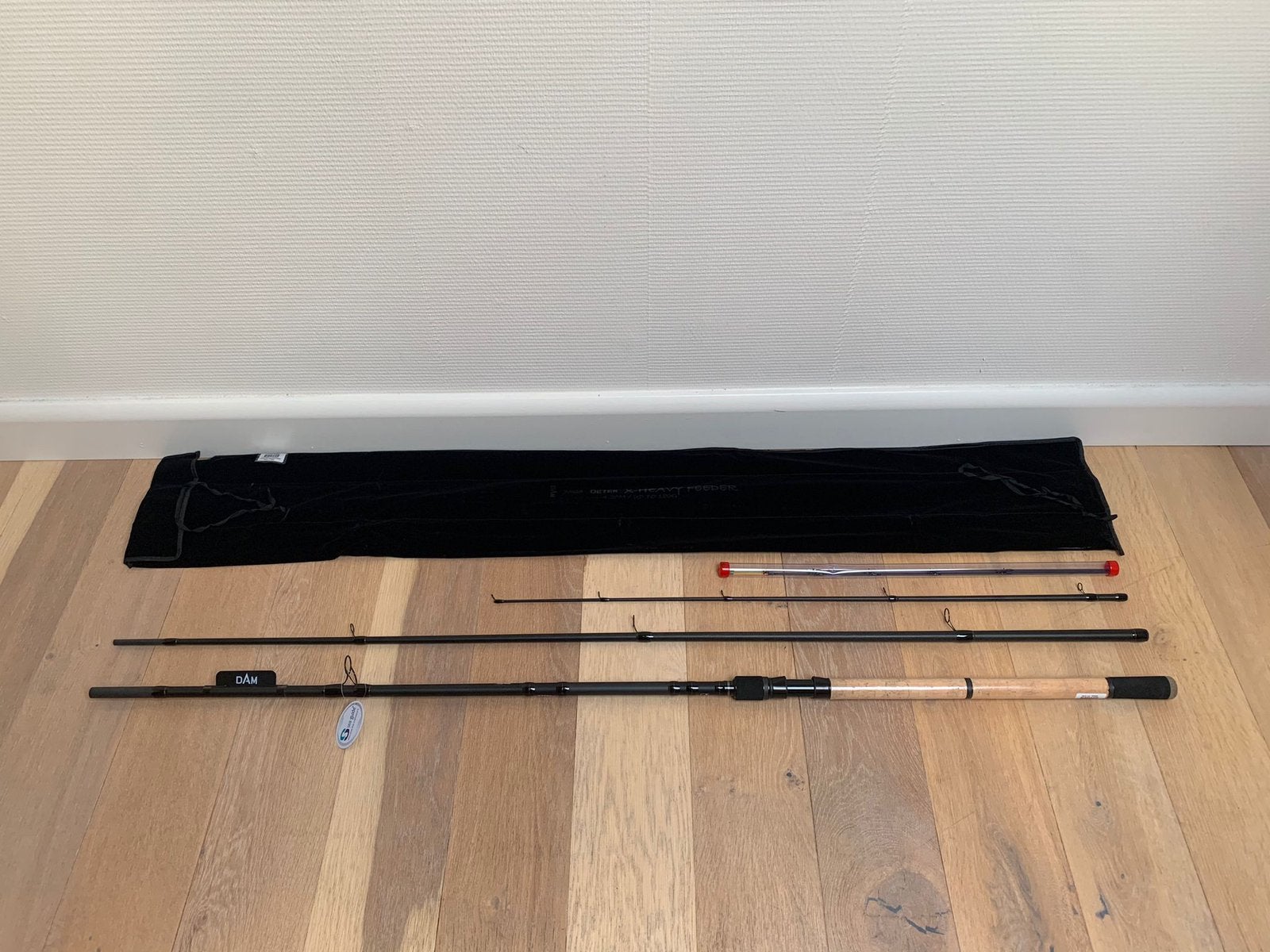 Nieuwe Dam Detek X-Heavy feederhengel, 4.20m & 180 gr, Dam, Werphengel, Nieuw, Ophalen of Verzenden