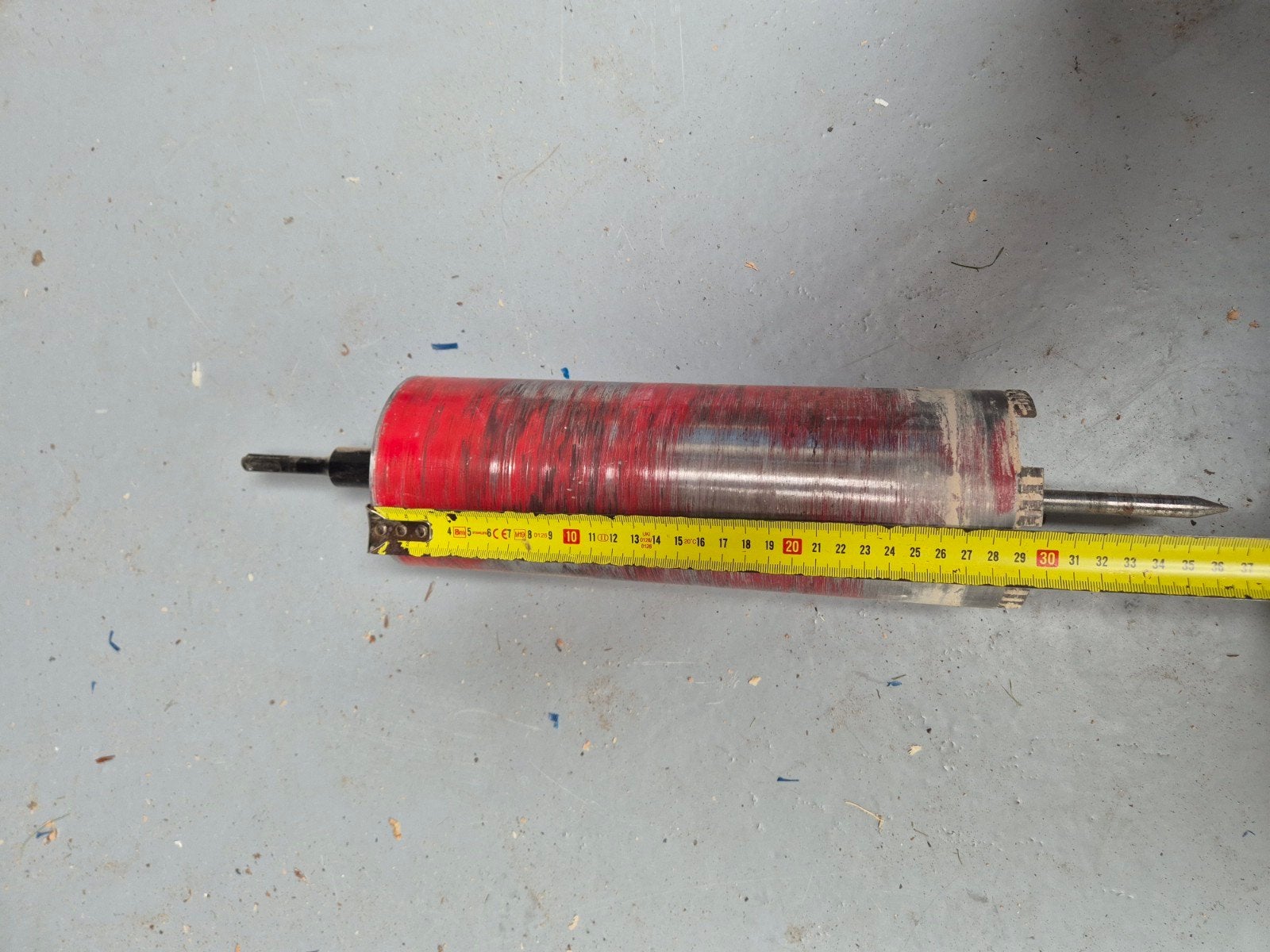 Diamantboor 100mm 30cm lang, Ophalen of Verzenden, Gebruikt