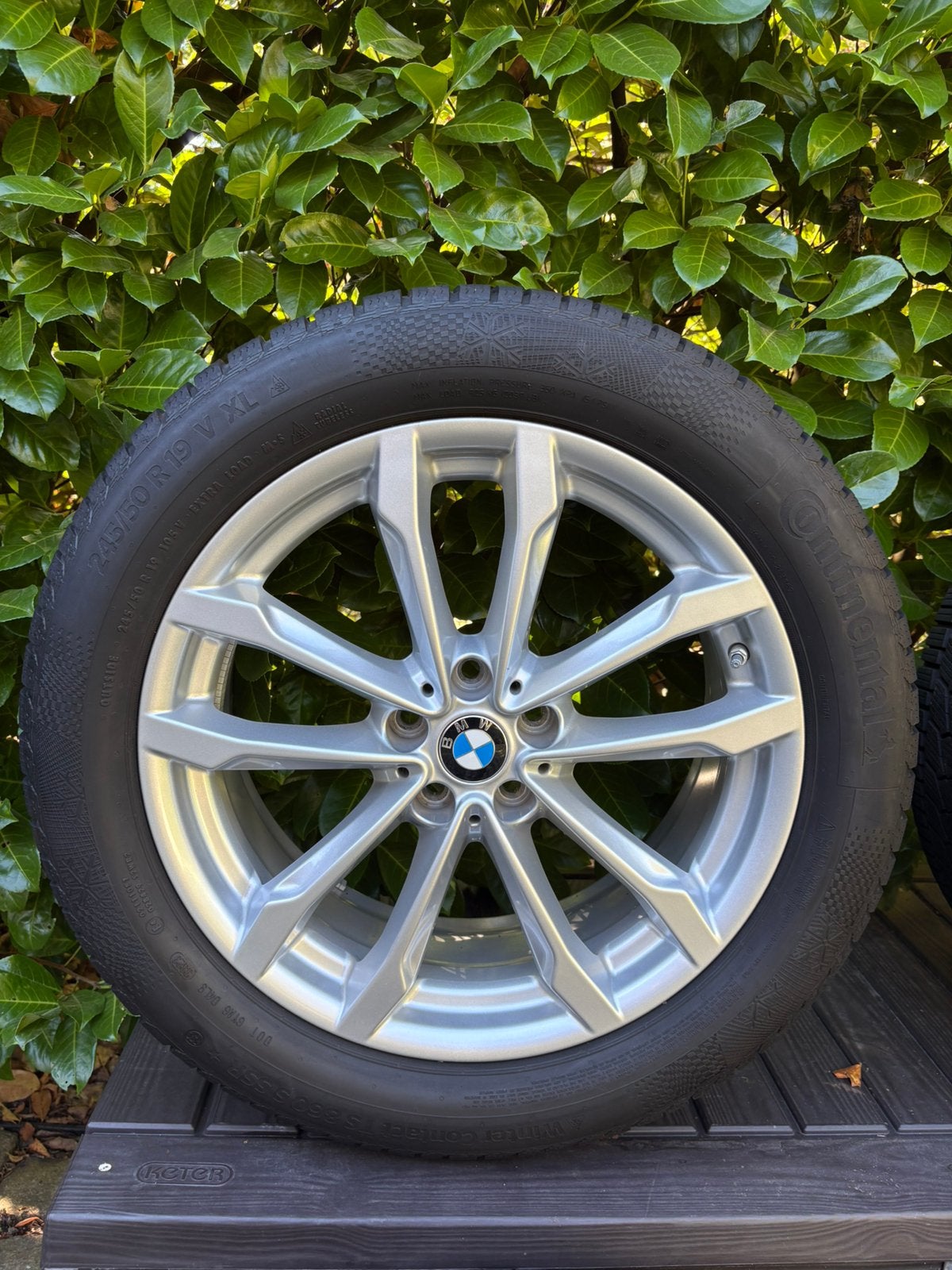 Foto 3 van BMW 19" 691 X3 G01 X4 G02 Winterset Conti Runflat + TPMS