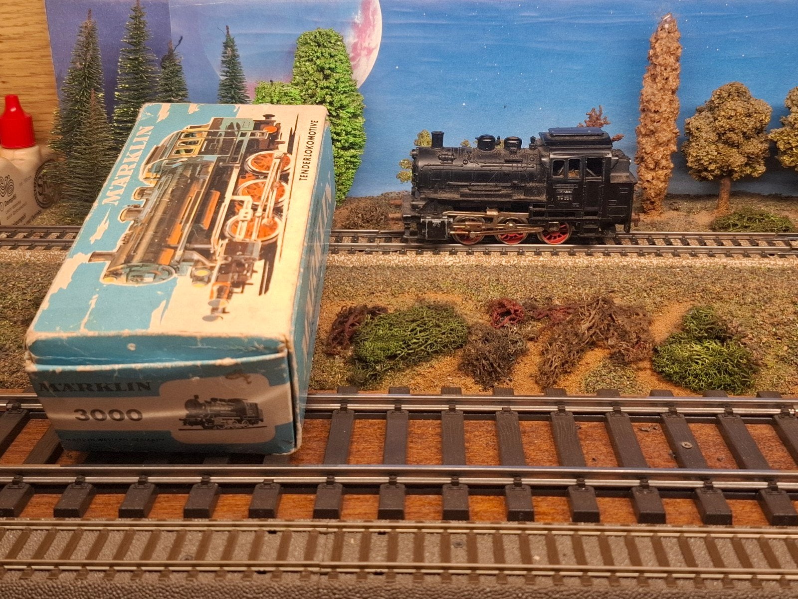 marklin 3000 in ovp, Wisselstroom, Gebruikt, Locomotief, Ophalen of Verzenden