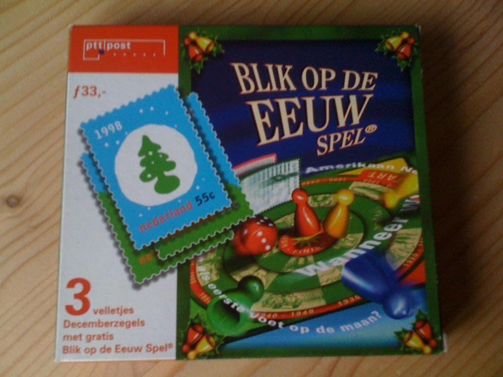 Blik op de Eeuw, Hobby en Vrije tijd, Gezelschapsspellen | Bordspellen, Drie of vier spelers, Ophalen of Verzenden, Zo goed als nieuw