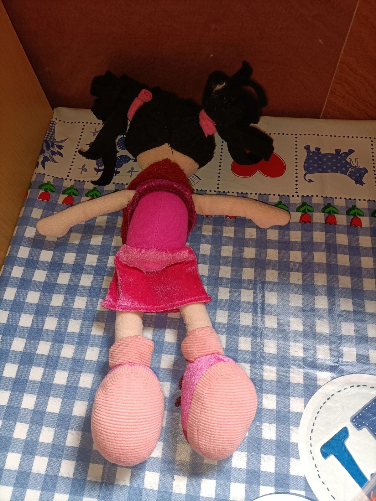 K3 Kristel Verbeke knuffel K3 Originals oude versie 33 cm, Kinderen en Baby's, Ophalen of Verzenden, Zo goed als nieuw, Overige typen