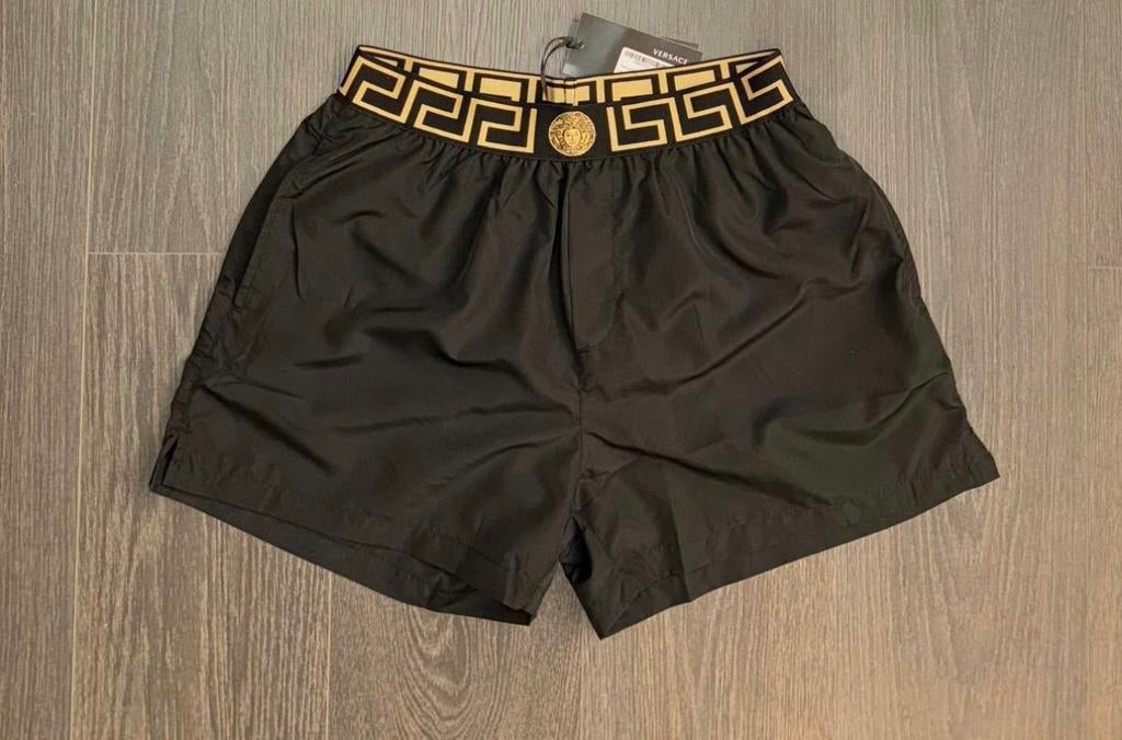 Versace zwembroek zwart nieuw, Kleding | Heren, Ophalen of Verzenden, Zwart