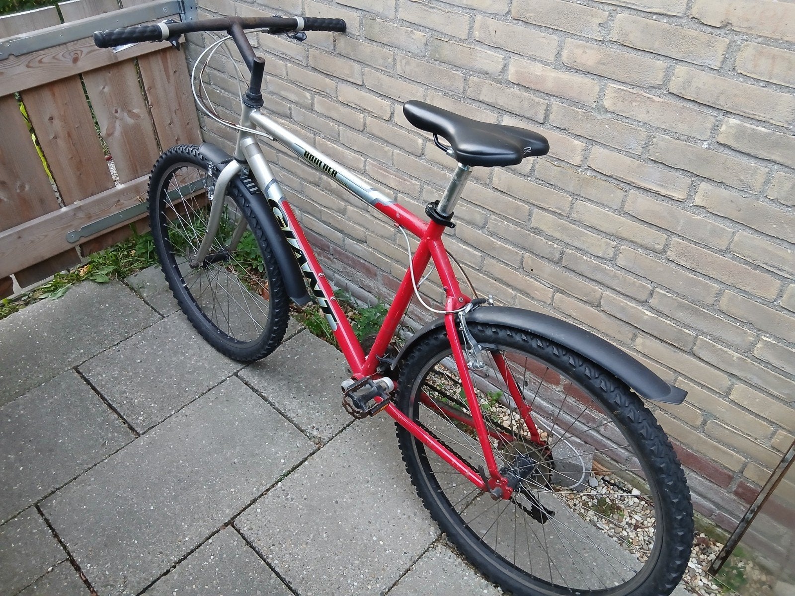 Giant Boulder Mountainbike - defecte versnelling, Fietsen en Brommers, Ophalen, Gebruikt, Giant, Geen vering