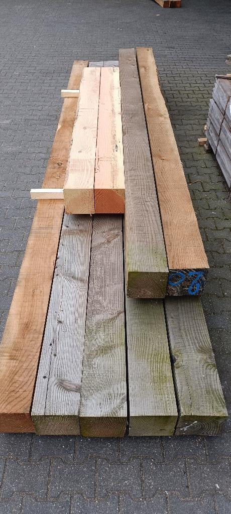 B-KEUZE DOUGLAS BALKEN | 200x200mm | 150x150mm | ACTIEPRIJS, Ophalen of Verzenden, Nieuw, 250 cm of meer, Balken