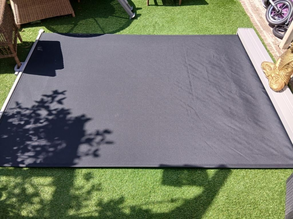 Windscherm uitschuifbaar links en rechts, Ophalen, Nieuw, 200 cm of meer, 150 tot 200 cm