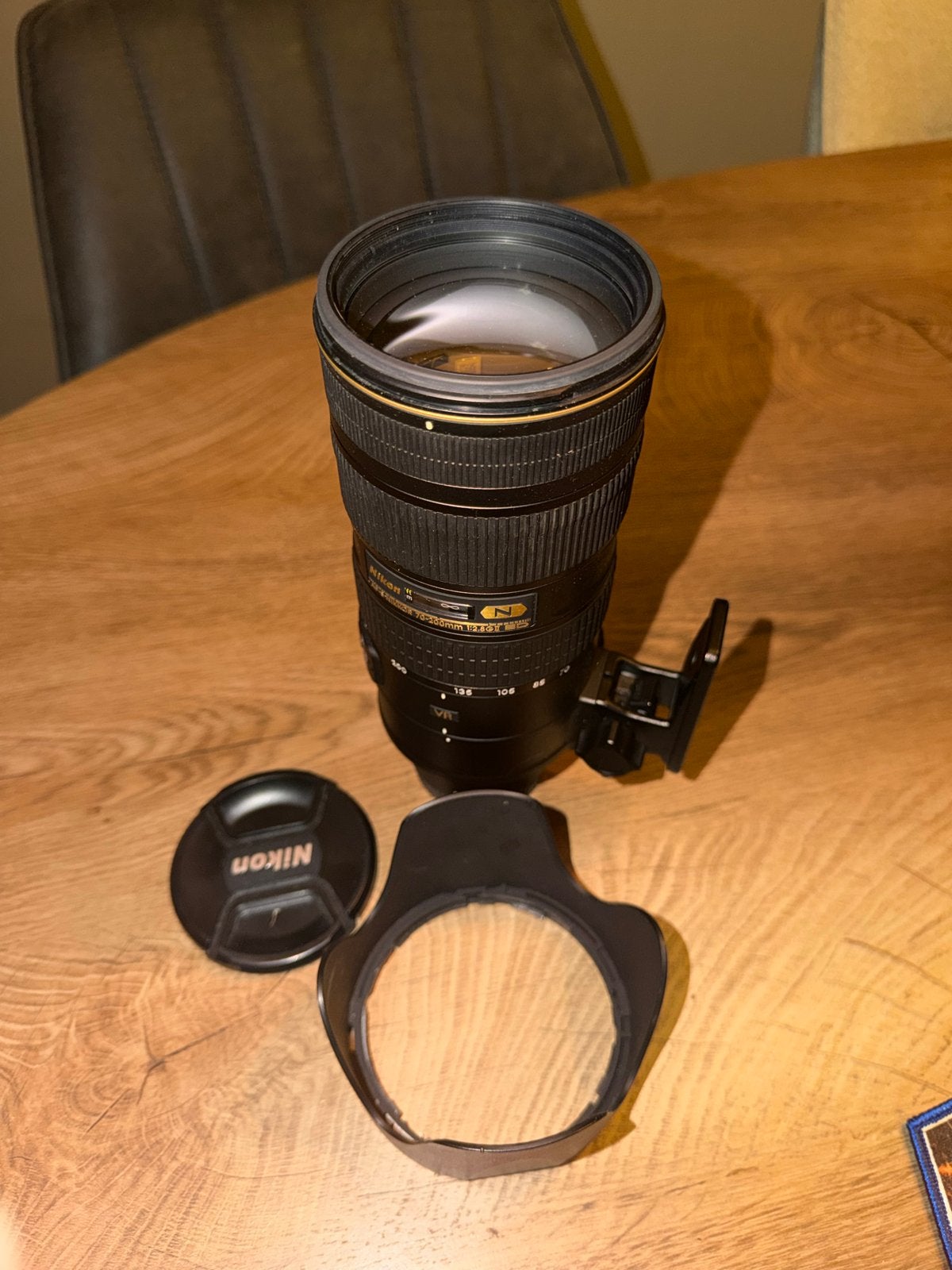 Nikon AF-S NIKKOR 70-200mm f/2.8G ED VR II lens, Audio, Tv en Foto, Fotografie | Lenzen en Objectieven, Zo goed als nieuw, Telelens