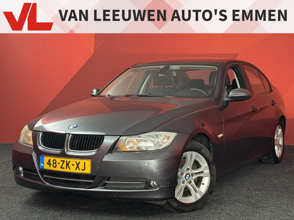 BMW 3-serie 320i Business Line | Navigatie | Climate Control, Automaat, Zwart, 4 cilinders, Parkeersensor
