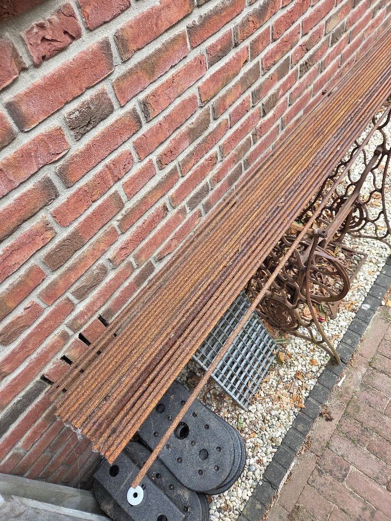 Rondstaal 2 meter, 10 mm, Doe-het-zelf en Verbouw, Metalen, Ophalen, Zo goed als nieuw, IJzer