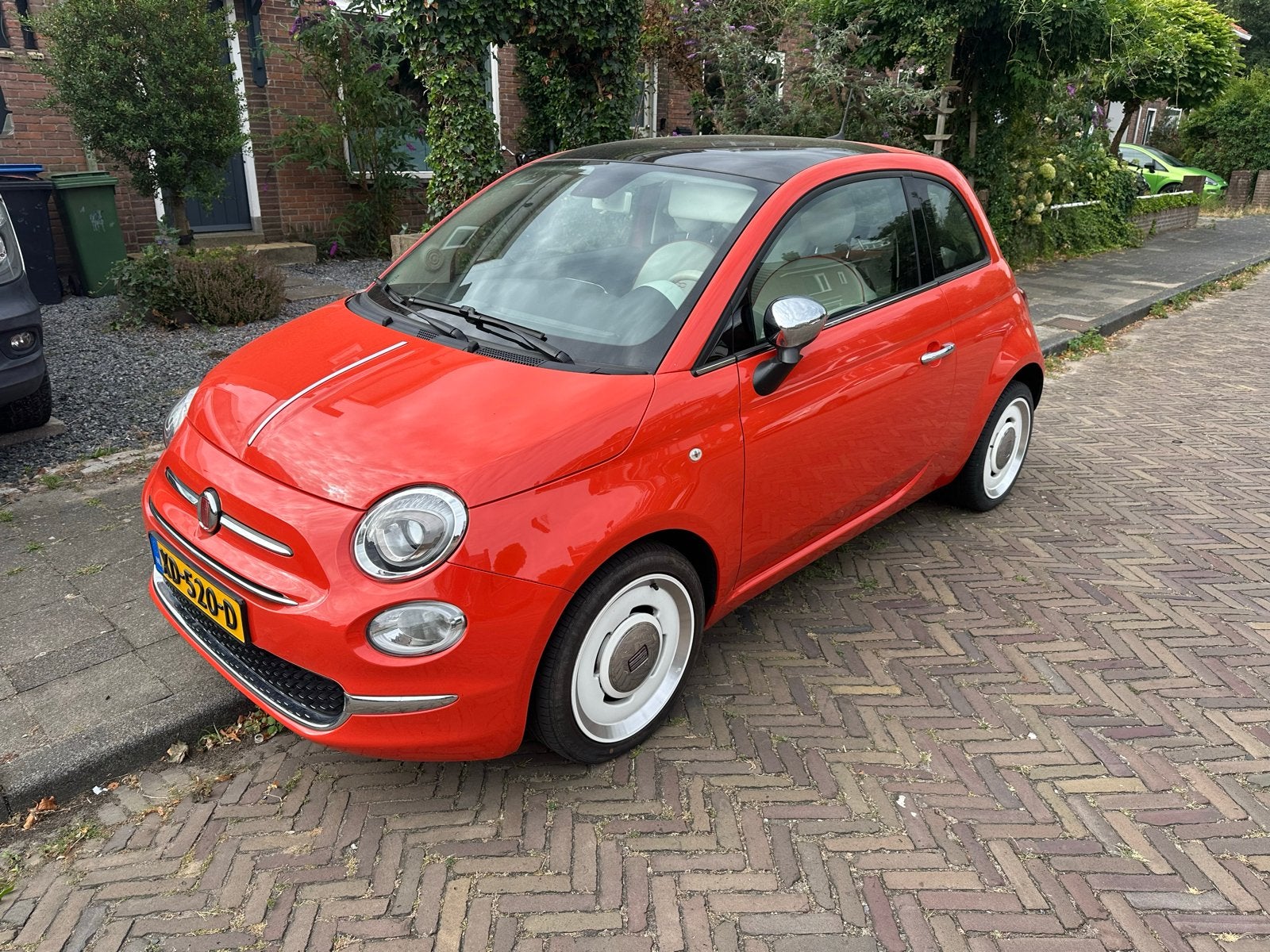 Fiat 500 ANNIVERSARIO twinair turbo 80pk - Apple CarPlay, Auto's, Voorwielaandrijving, 31 €/maand, Overige kleuren, Origineel Nederlands
