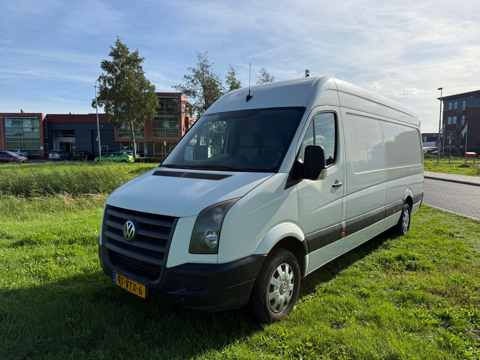 Volkswagen Crafter Bestel 35 2.5 TDI 100KW L4  2008, Volkswagen, Wit, Origineel Nederlands, Bedrijf