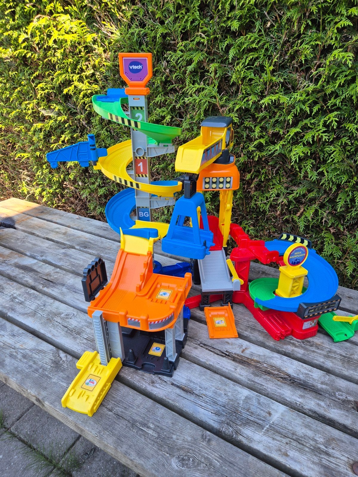VTech Toet Toet Auto's Mega Bouwplaats, Ophalen of Verzenden, Zo goed als nieuw, 2 tot 4 jaar