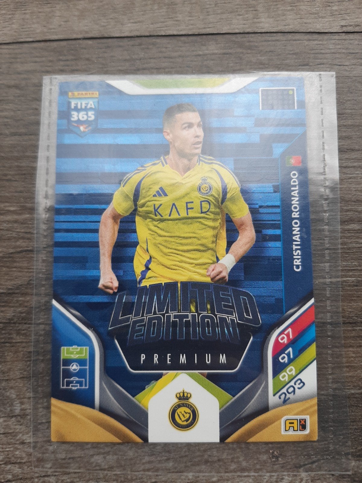 FIFA 365 Limited Edition Premium Cristiano Ronaldo kaart, Ophalen of Verzenden, Zo goed als nieuw, Buitenlandse clubs, Spelerskaart