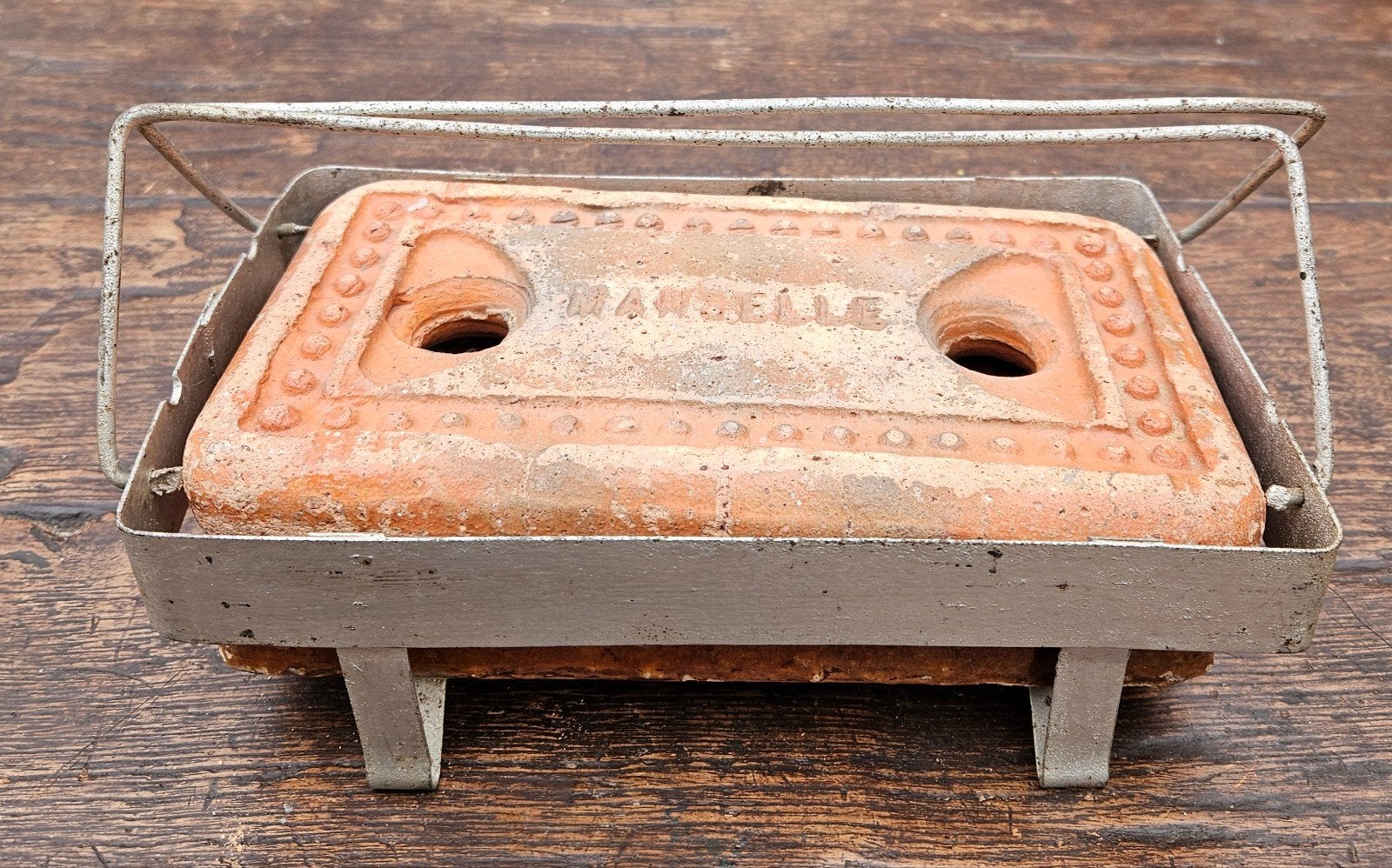 Antieke Franse beddenwarmer set 'Manselle', Ophalen