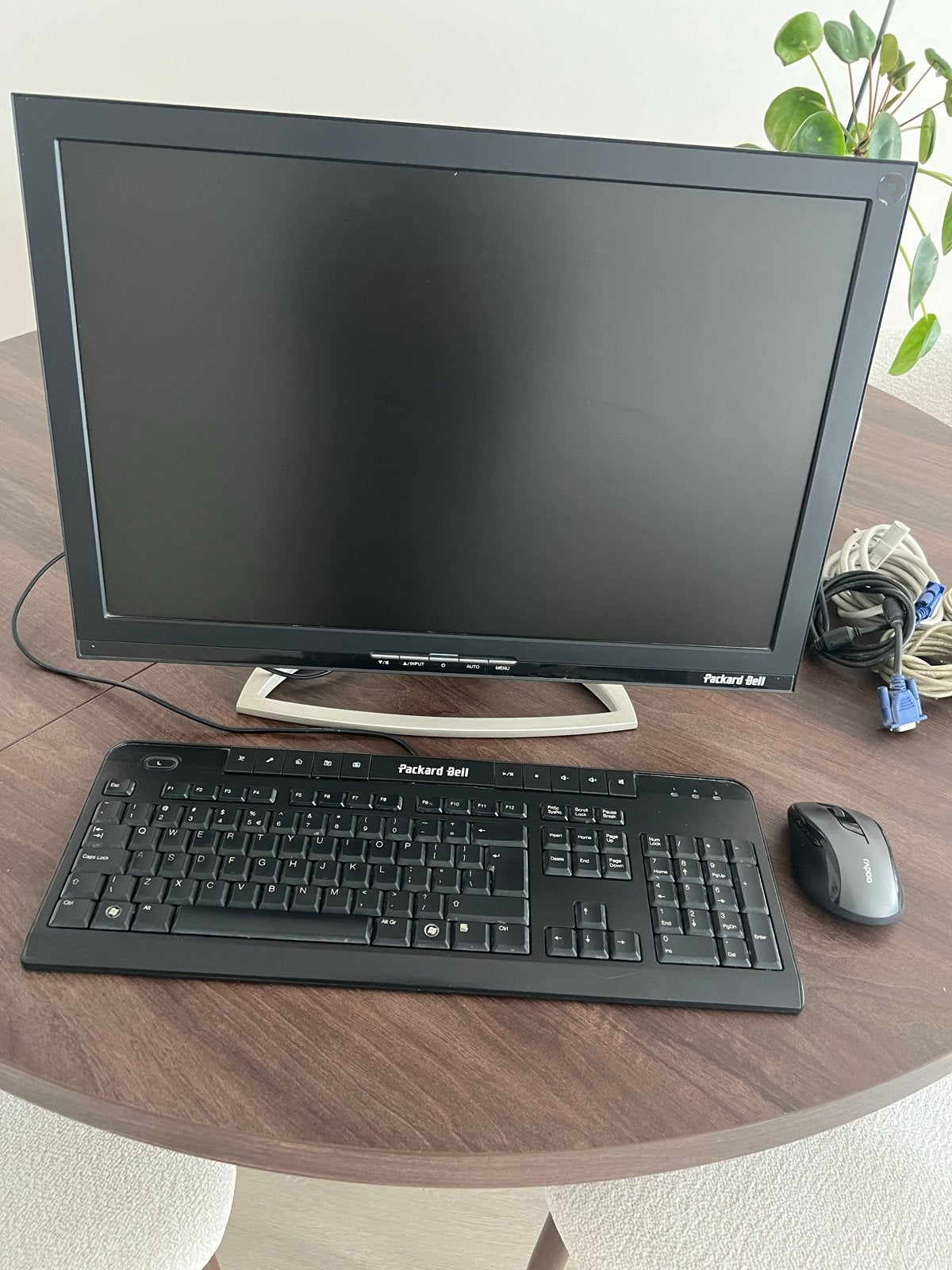 Packard Bell monitor 63 cm (24.8 inch) met toetsenbord en mu, Computers en Software, Monitoren, Ophalen, Gebruikt