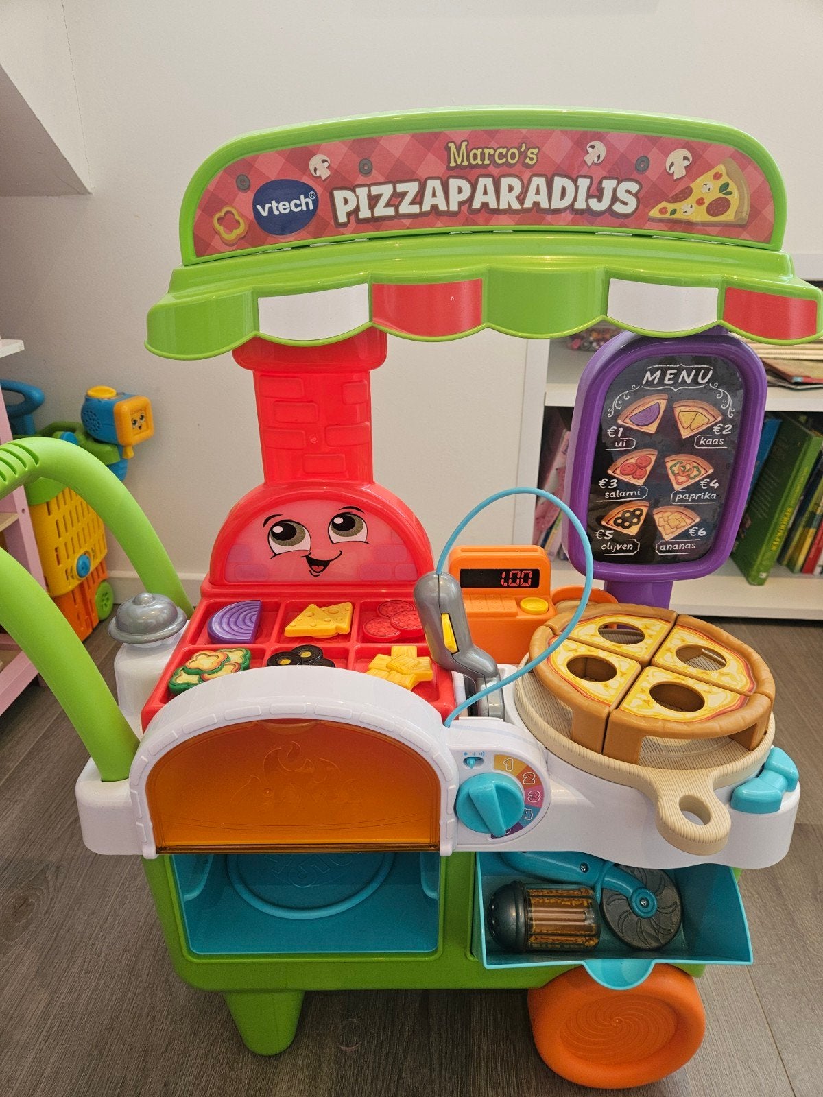 Vtech pizza paradijs, Ophalen, Zo goed als nieuw, Kunststof