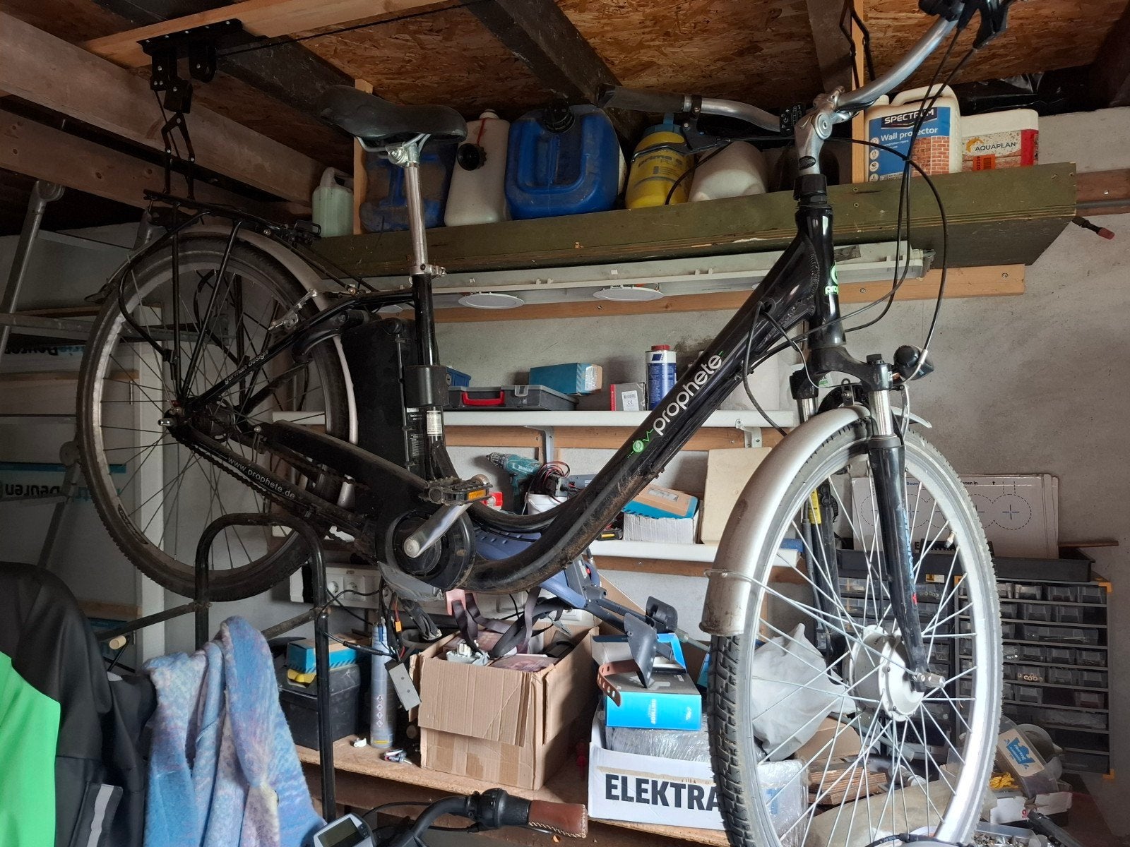 Prophete E-bike  voor onderdelen/handi, Ophalen, Gebruikt, Minder dan 30 km per accu, Overige merken
