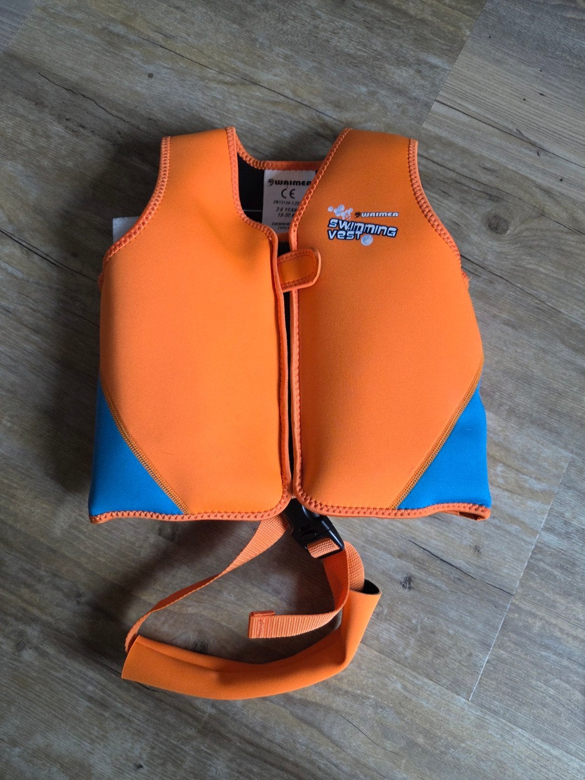 Zwemvest Waimea 3-6 jaar, Watersport en Boten, Gebruikt, Kind, Reddingsvest of Zwemvest, Ophalen
