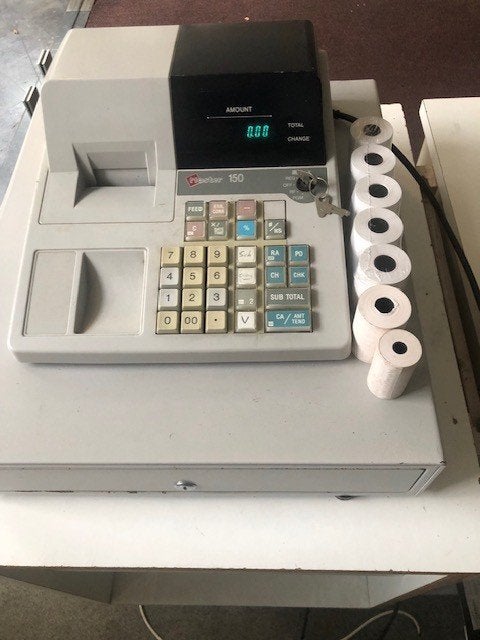 Casio  110 Kasa, Ophalen of Verzenden, Gebruikt, Wit