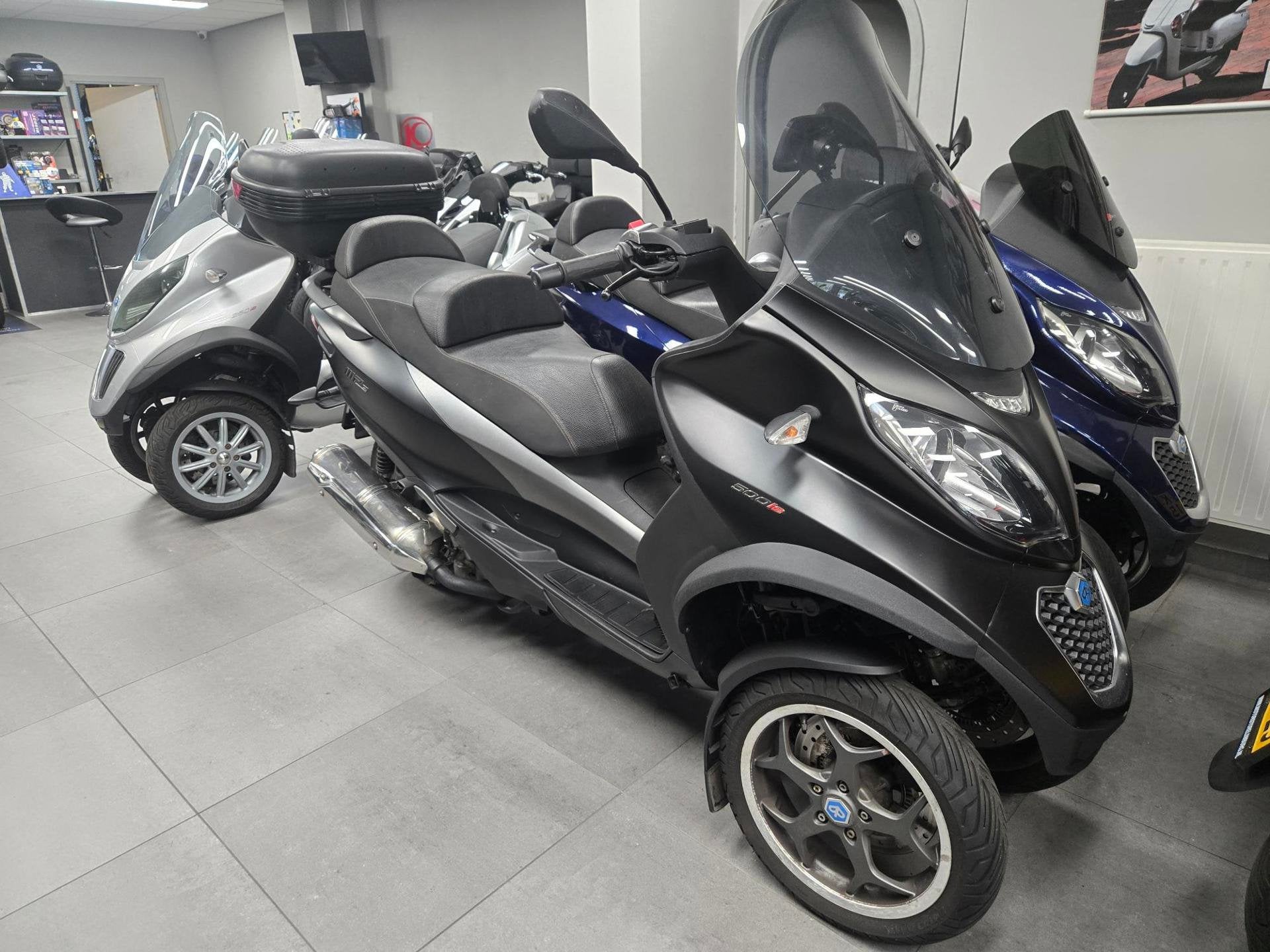 Piaggio MP3 500 ABS ASR SPORT 2018 RIJKLAAR, Motoren, Bedrijf, Gebruikt, Overig