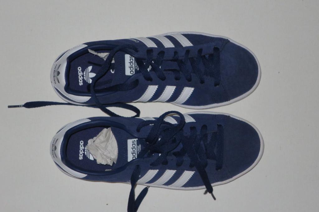 Adidas donkerblauw suede gympen Campus maat 37,5, Verzenden, Nieuw, Jongen of Meisje, Sportschoenen