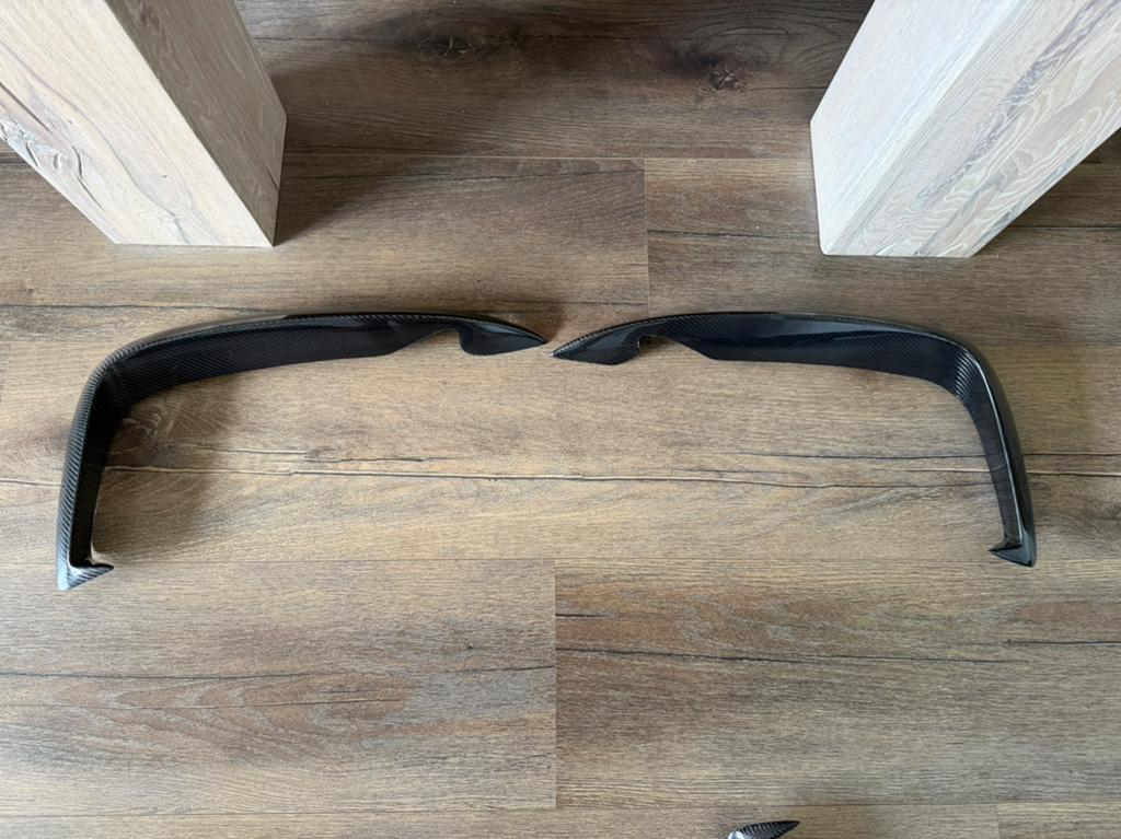 Karbel Carbon Upper Valances Audi A3 / S3 8V modellen, Auto-onderdelen, Voor, Nieuw, Bumper, Audi