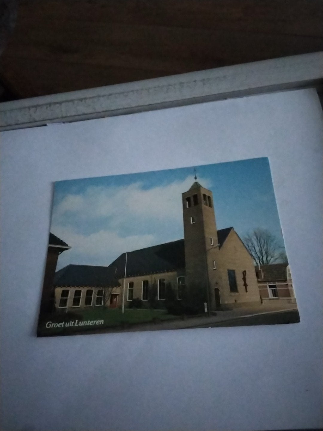 LUNTEREN GEREFORMEERDE KERK  AAN DE ORANJESTRAAT. 1980, Ophalen of Verzenden, 1960 tot 1980, Gelderland