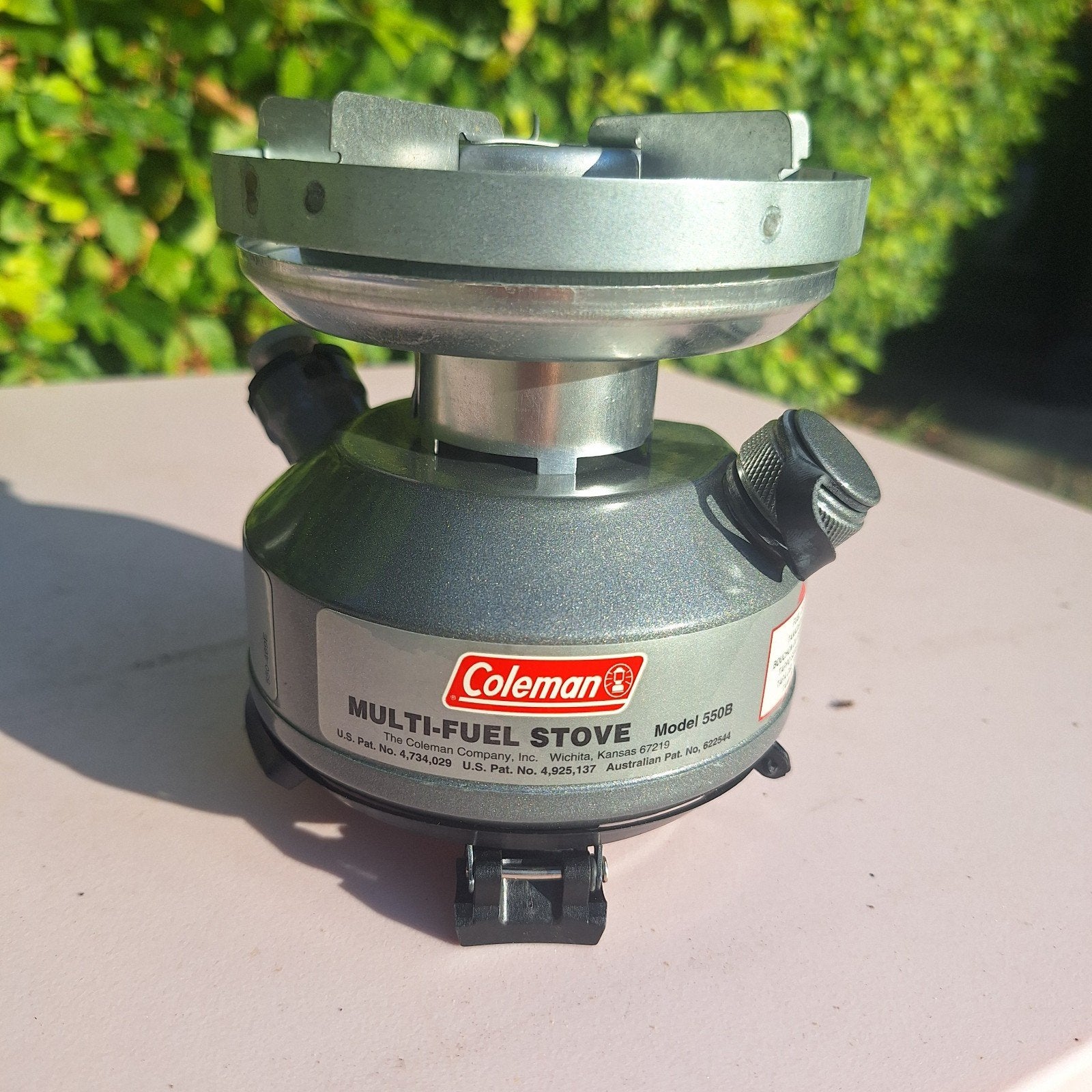 Coleman Multi-Fuel Stove Model 550B - Campingbrander, Ophalen of Verzenden, Zo goed als nieuw