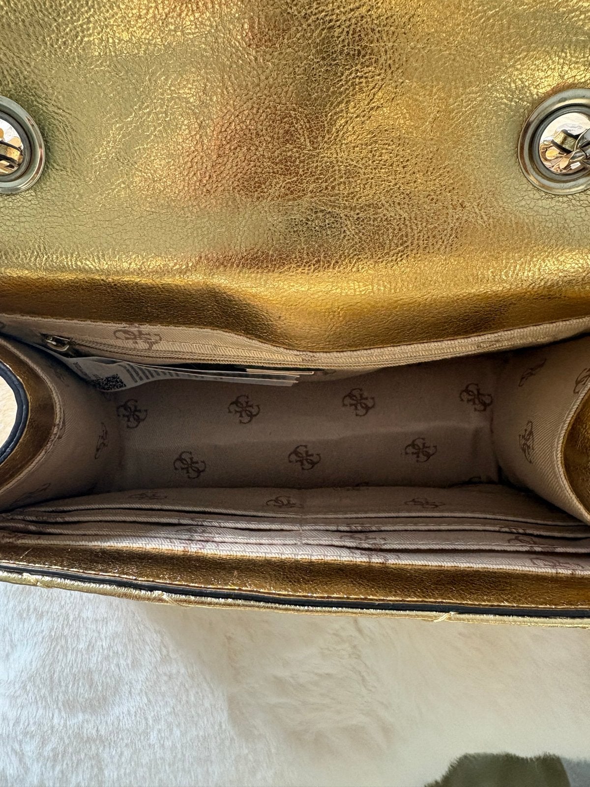 Guess tas nieuw zonder prijskaartje goud, Ophalen of Verzenden, Nieuw, Overige kleuren, Schoudertasje