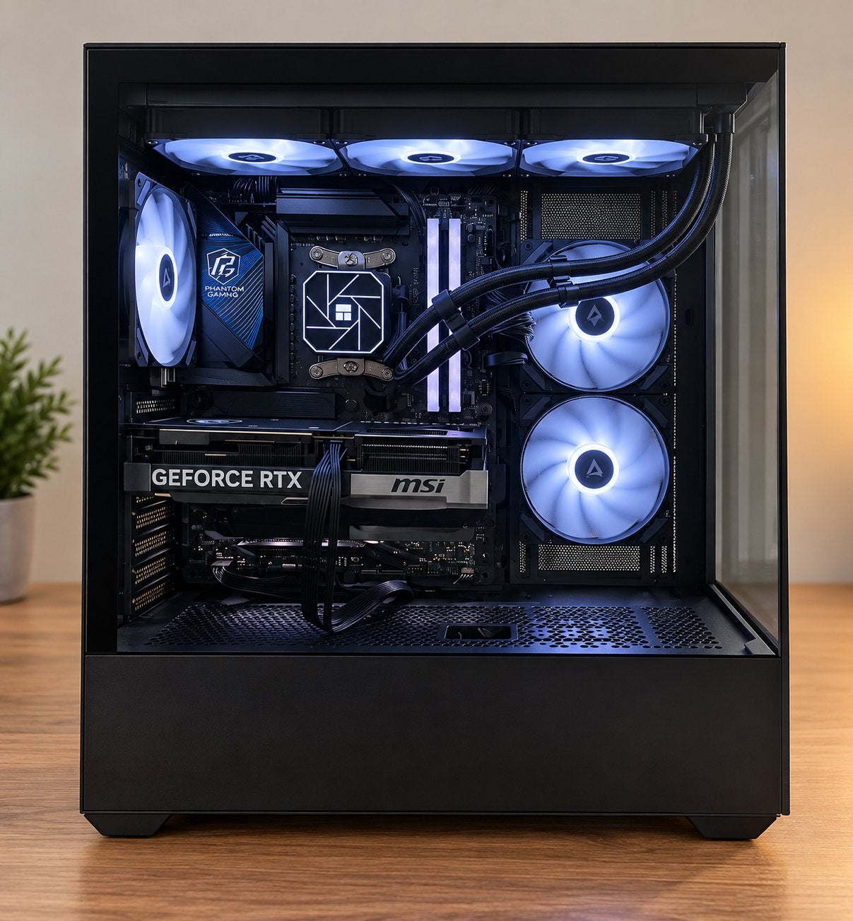 Gaming PC– Ryzen 7 7800X3D / RTX 5070 / 32GB DDR5 / 1TB, Computers en Software, 32 GB, Ophalen of Verzenden, Zo goed als nieuw