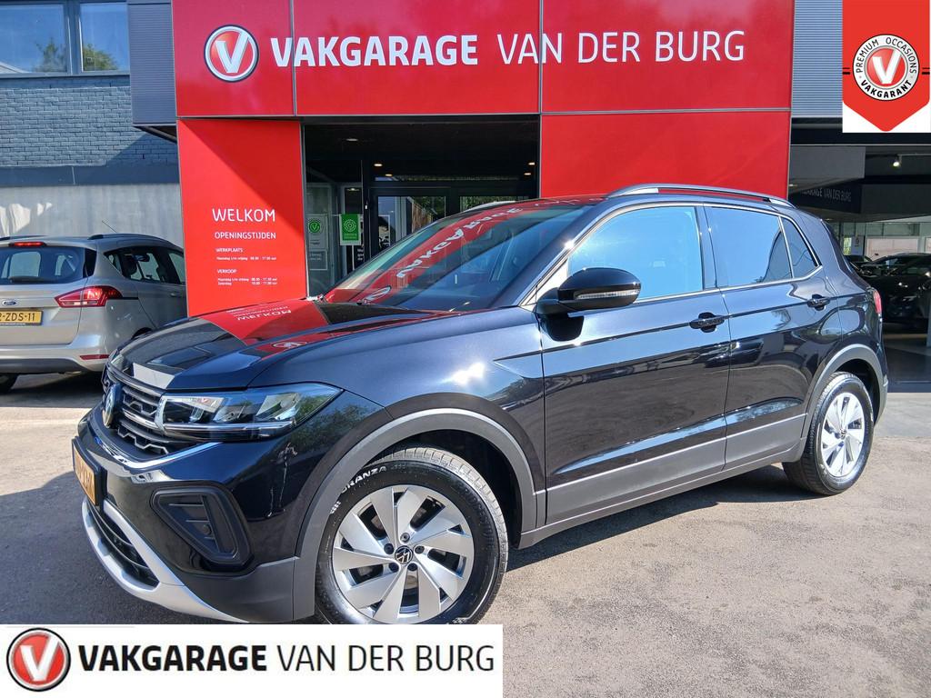 Volkswagen T-Cross 1.0 TSI Life Edition, 12 maanden, Gebruikt, 116 pk, Zwart
