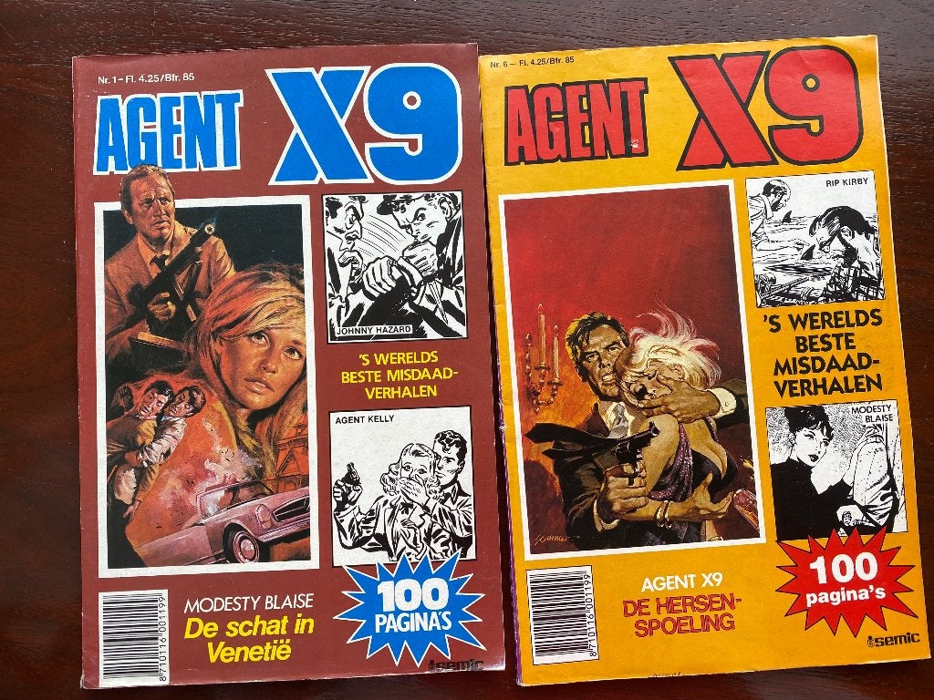 Agent x9, Boeken, Eén stripboek, Ophalen of Verzenden, Gelezen