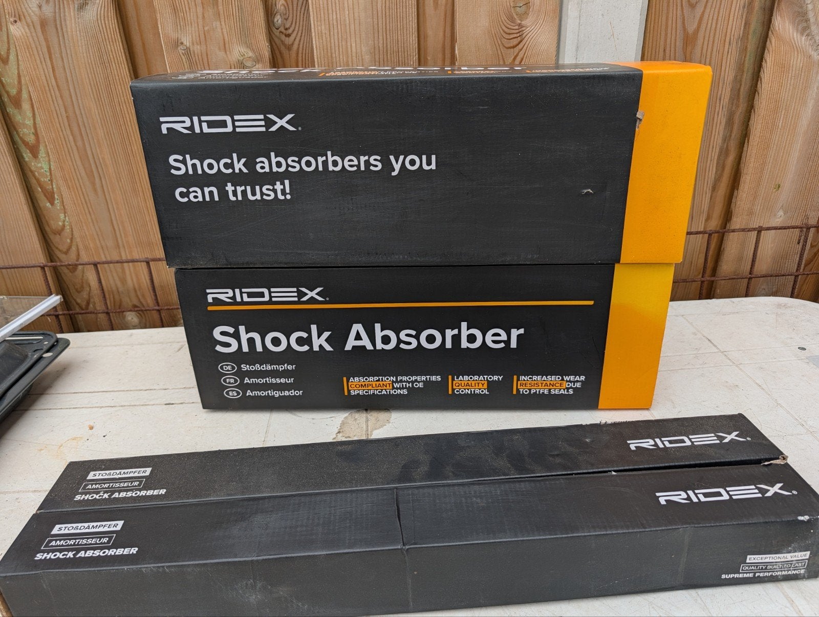 Nieuwe Ridex Schokdempers - Ford Fiesta mk7, Ophalen of Verzenden, Nieuw, Universele onderdelen