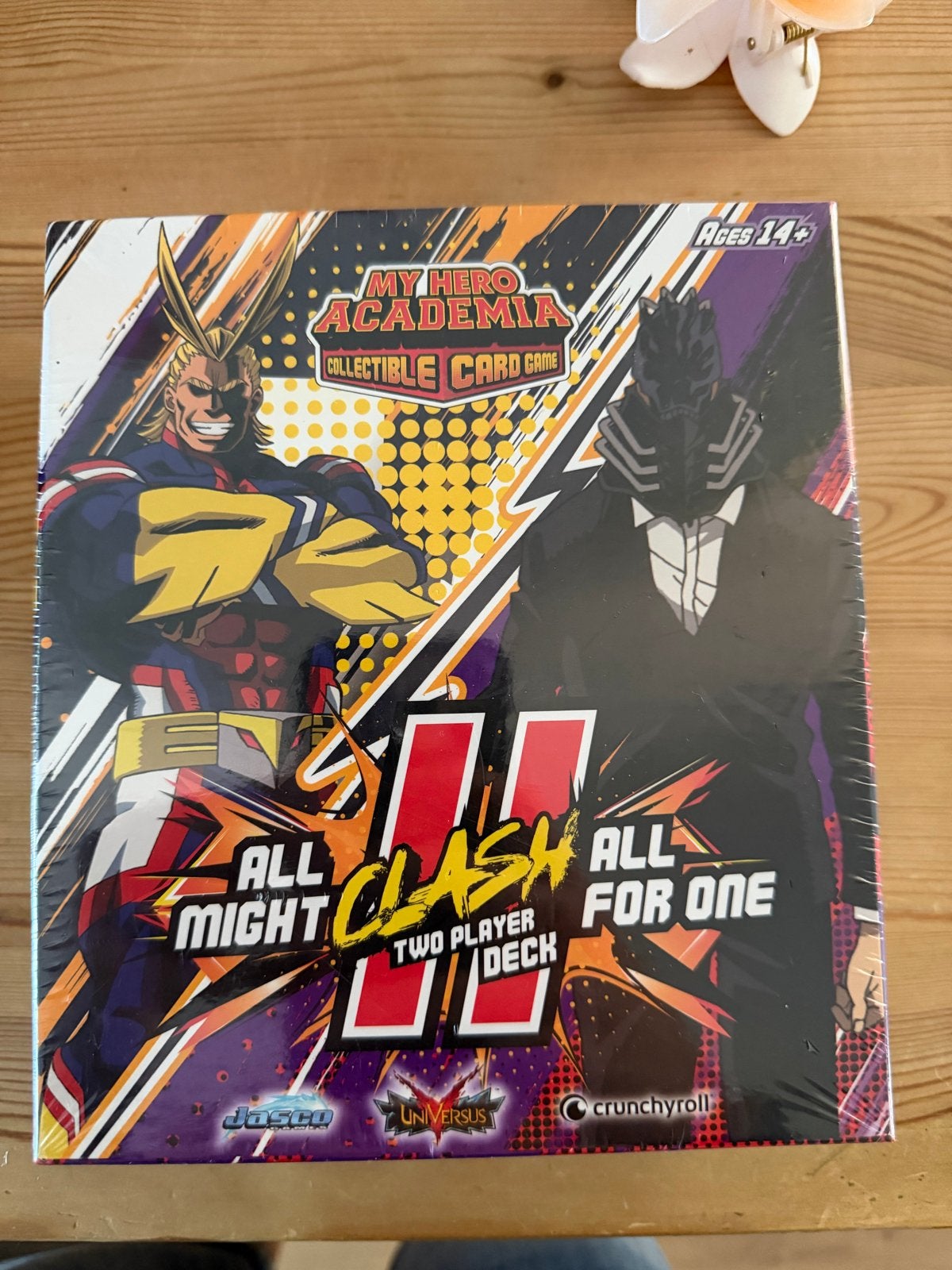 My Hero Academia Collectible Card Game - All Might vs All Fo, Ophalen of Verzenden, Nieuw, Starterdeck