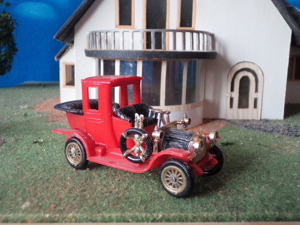 1/43 Packard Landaulet 1912 - Guisval rood/zwart mint in box, Hobby en Vrije tijd, Ophalen of Verzenden, Zo goed als nieuw, Auto