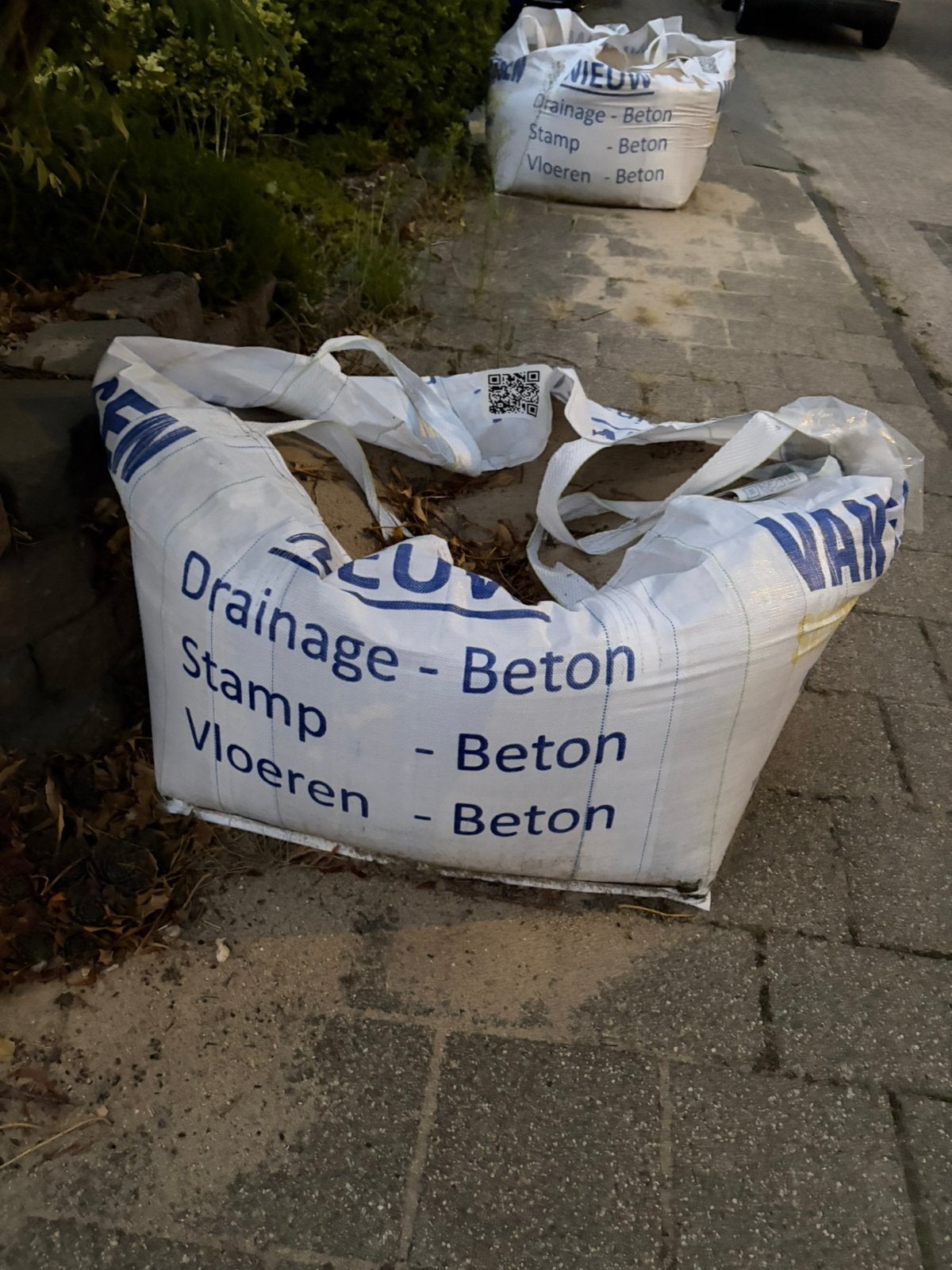 Ophoogzand 0-1 mm, Tuin en Terras, Zand, Ophalen, Zo goed als nieuw, Ophoogzand
