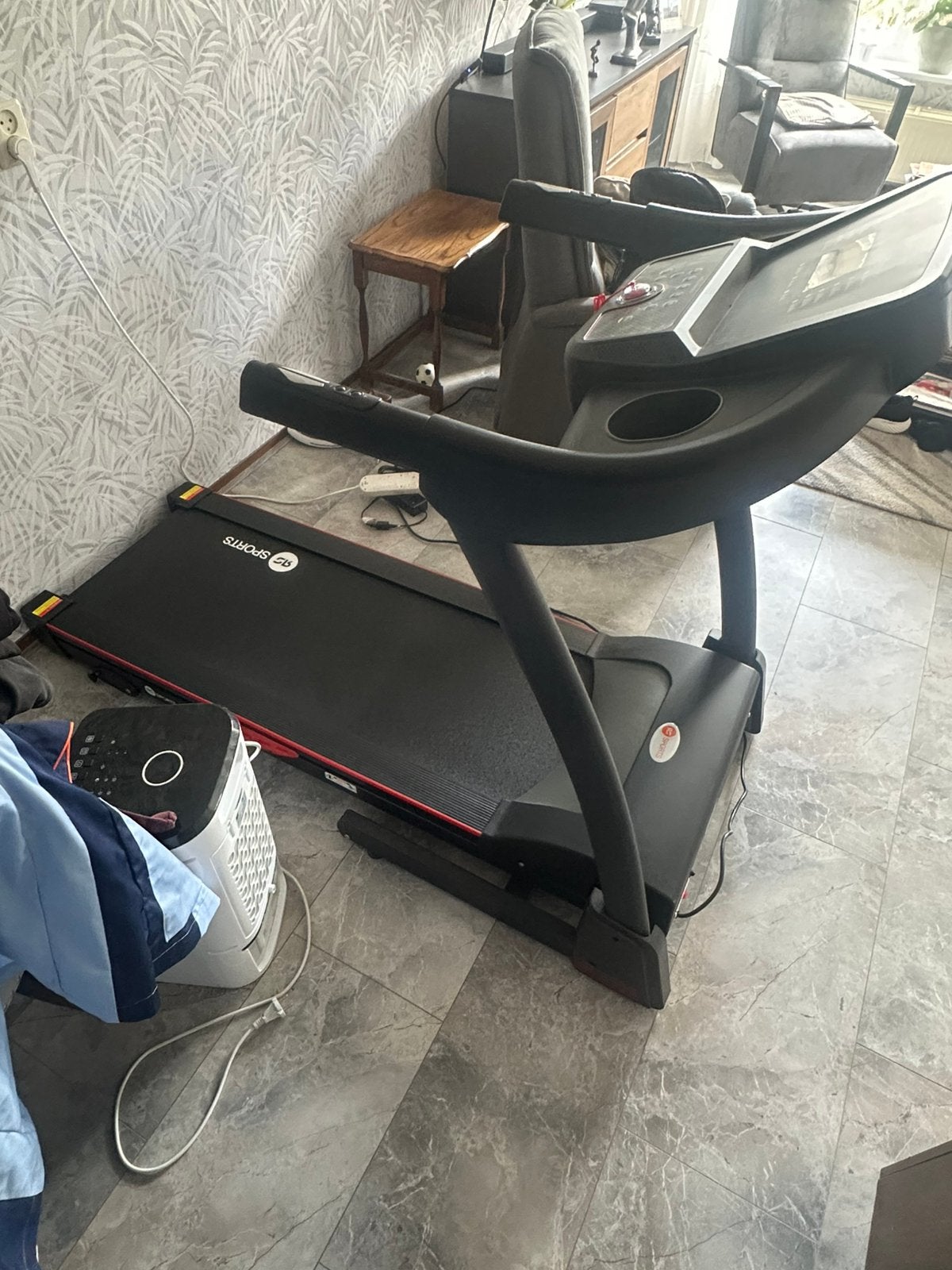 Elektronische loopband sports RS Run 30, Sport en Fitness, Fitnessapparatuur, Ophalen, Kunststof, Zo goed als nieuw, Loopband