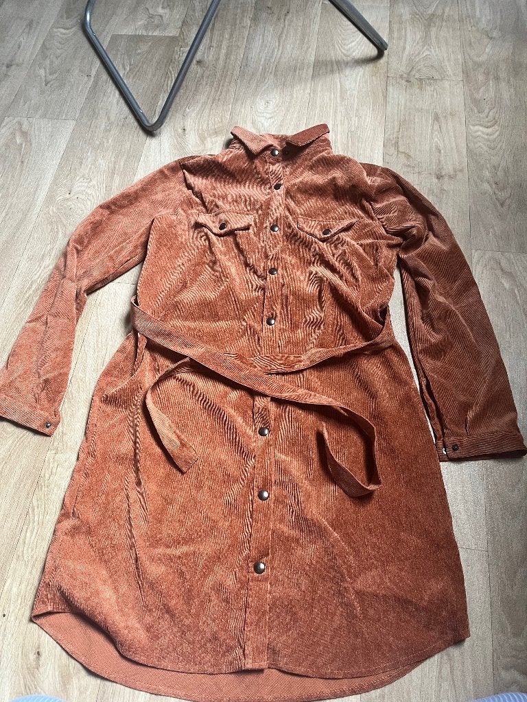 Cotton Club zgan blouse, Maat 42/44 (L), Oranje, Ophalen of Verzenden, Zo goed als nieuw