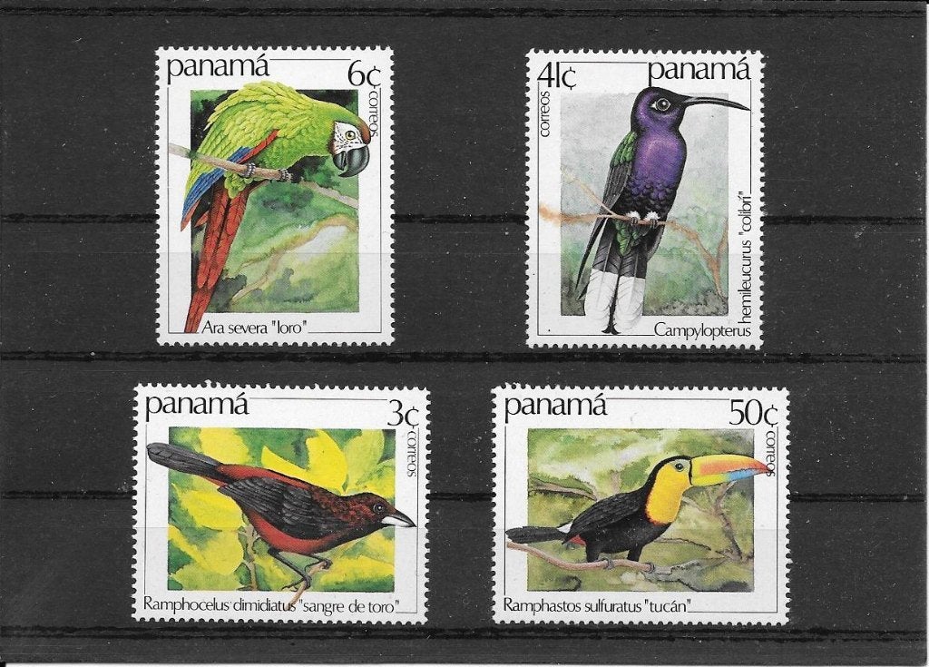 Panama vogels, Ophalen of Verzenden, Postfris, Midden-Amerika