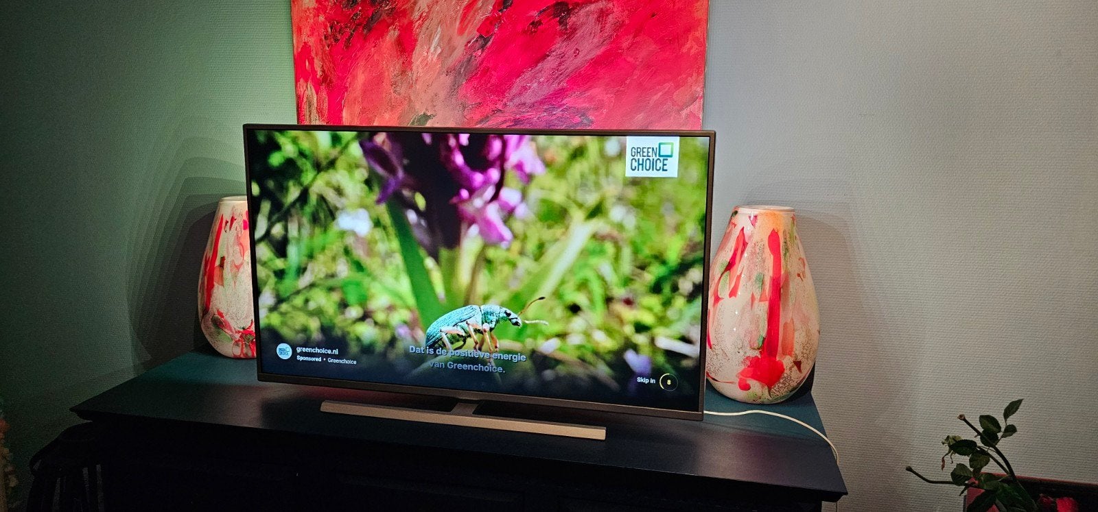 49 inch Philips AMBLIGHT Android 4K HDR top tv, Philips, 50 Hz, Ophalen of Verzenden, Zo goed als nieuw