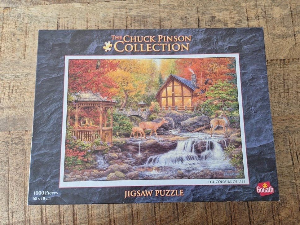 Goliath Legpuzzel 1000 stukjes - The Chuck Pinson Collection, Ophalen of Verzenden, 500 t/m 1500 stukjes, Nieuw, Legpuzzel