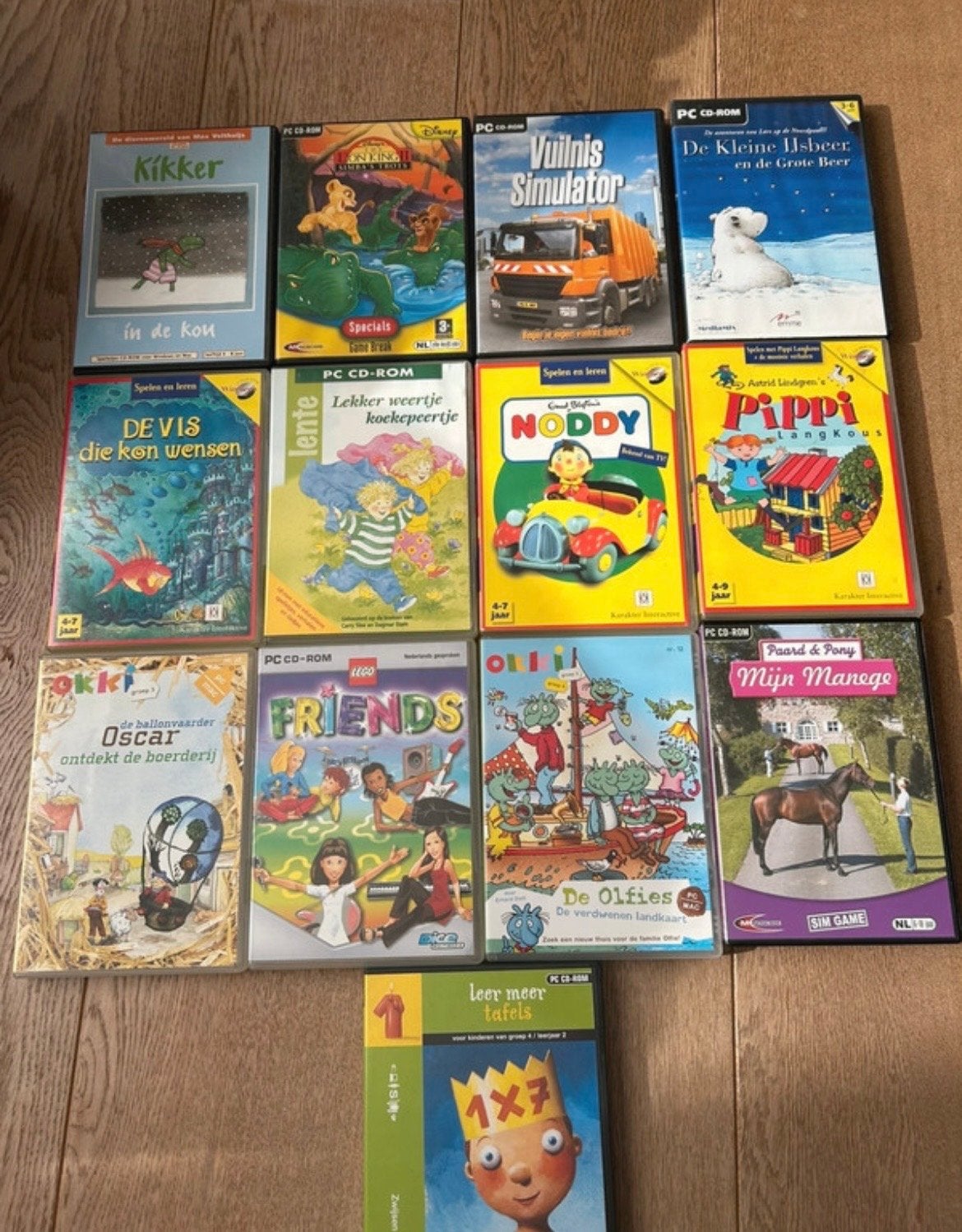 Grote collectie PC CD-ROM spellen voor kinderen, Spelcomputers en Games, Games | Pc, Gebruikt, Overige genres, 1 speler, Ophalen of Verzenden