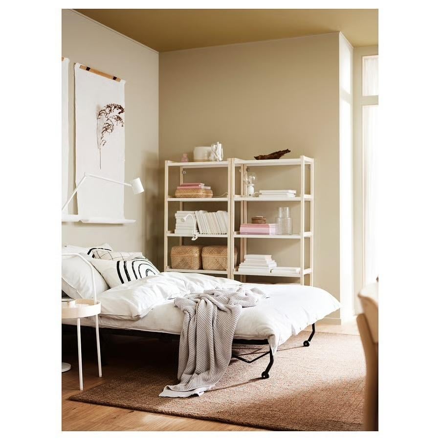 Uitklapbare slaapbank Ikea, schoon en makkelijk vervoerbaar, Ophalen, Zo goed als nieuw, Tweepersoons, 140 cm