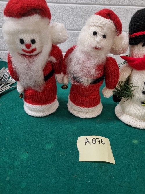 kerstmannen en sneeuwpoppen gehaakt [a876], Diversen, Kerst, Ophalen of Verzenden, 'T Olde Gre-j, Info@toldegrej.nl, Endepoelstraat 20f Didam