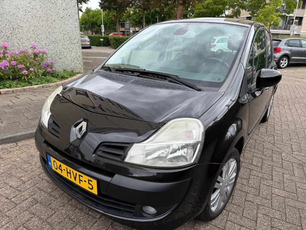 Renault Grand Modus 1.2 TCE 2009 Zwart, Voorwielaandrijving, 4 cilinders, Origineel Nederlands, Handgeschakeld